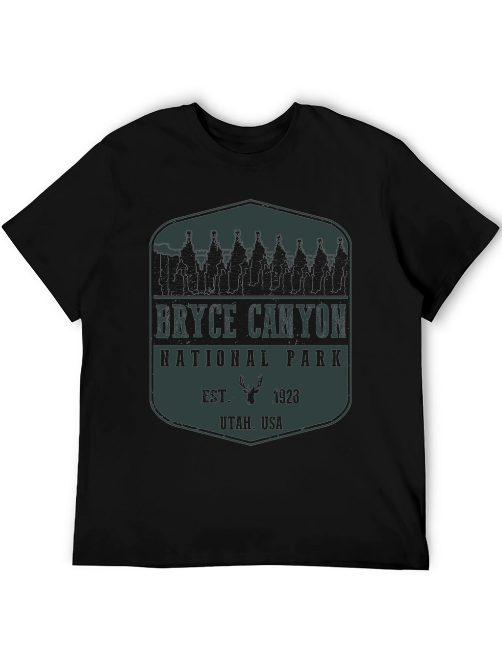 Bryce Canyon National Park Black Graphic Tee