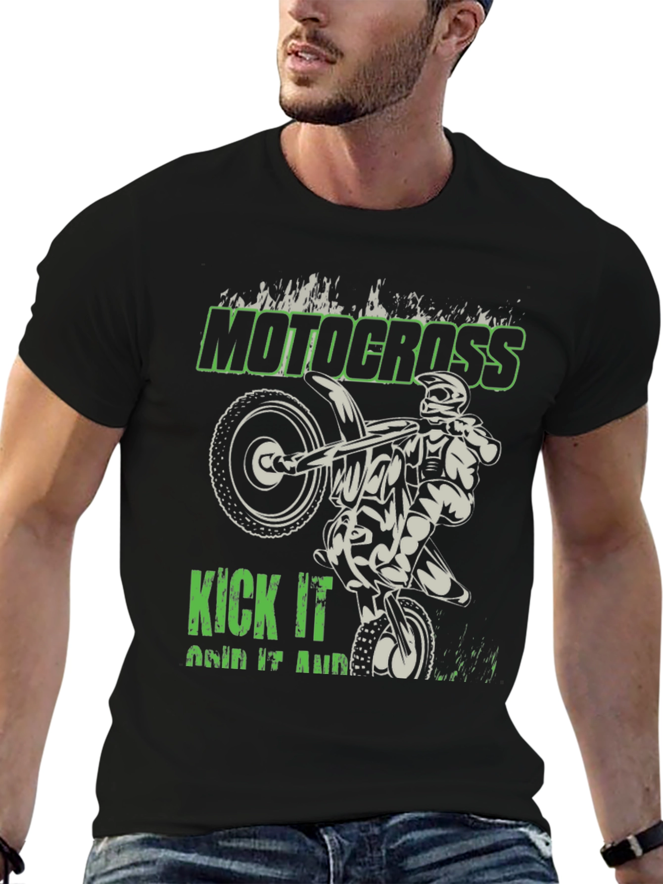 Motocross Kick It Graphic T-Shirt