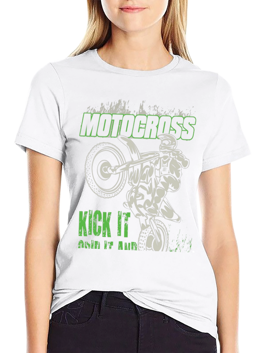 Motocross Kick It Graphic T-Shirt