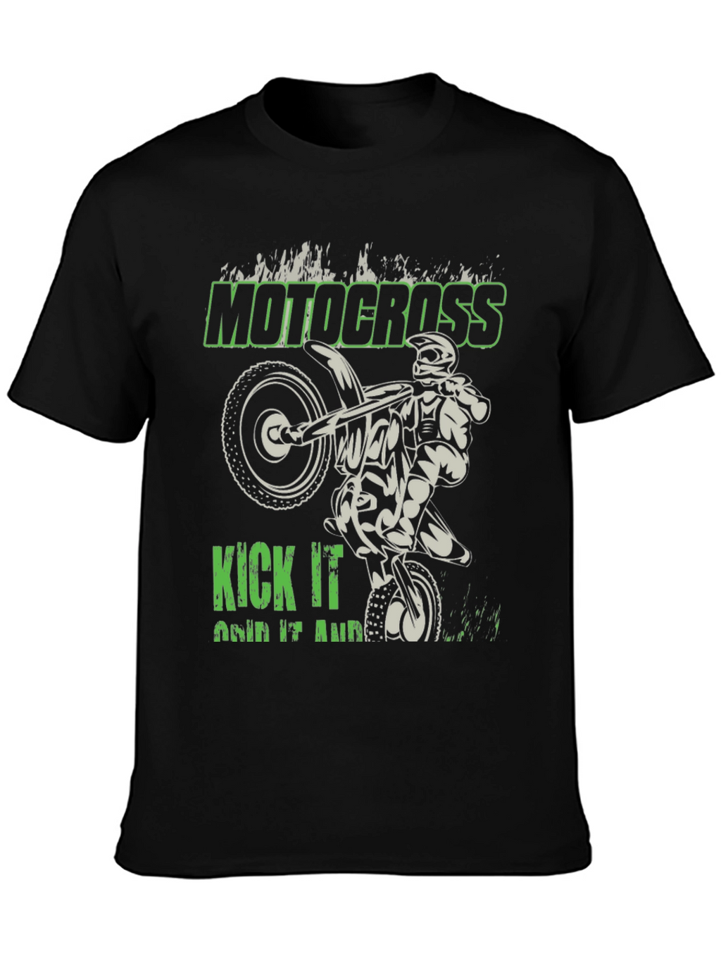 Motocross Kick It Graphic T-Shirt