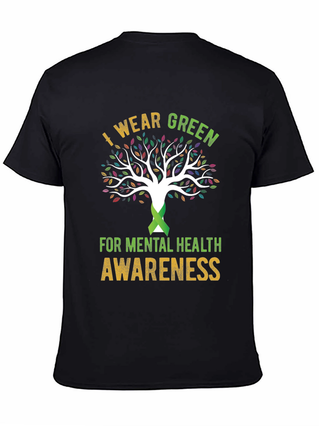Mental Health Awareness Tree T-Shirt