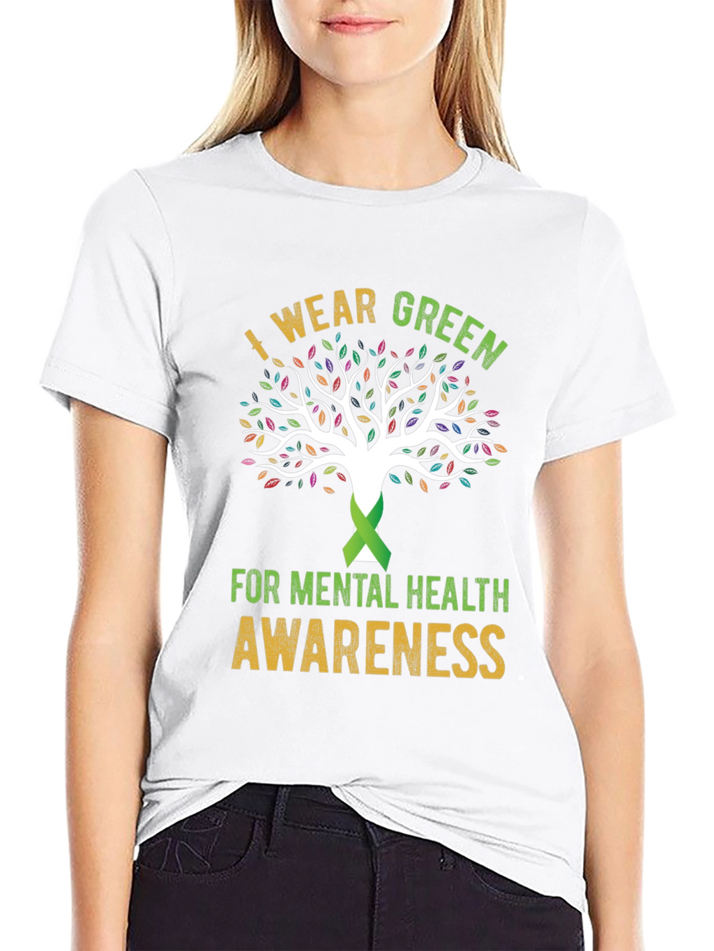 Mental Health Awareness Tree T-Shirt