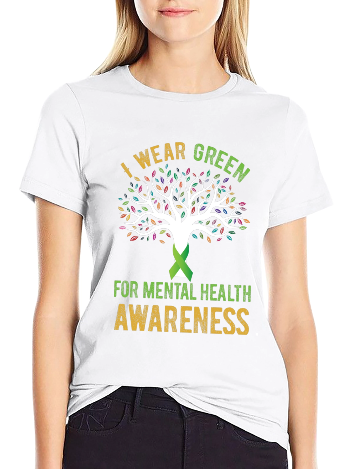 Mental Health Awareness Tree T-Shirt
