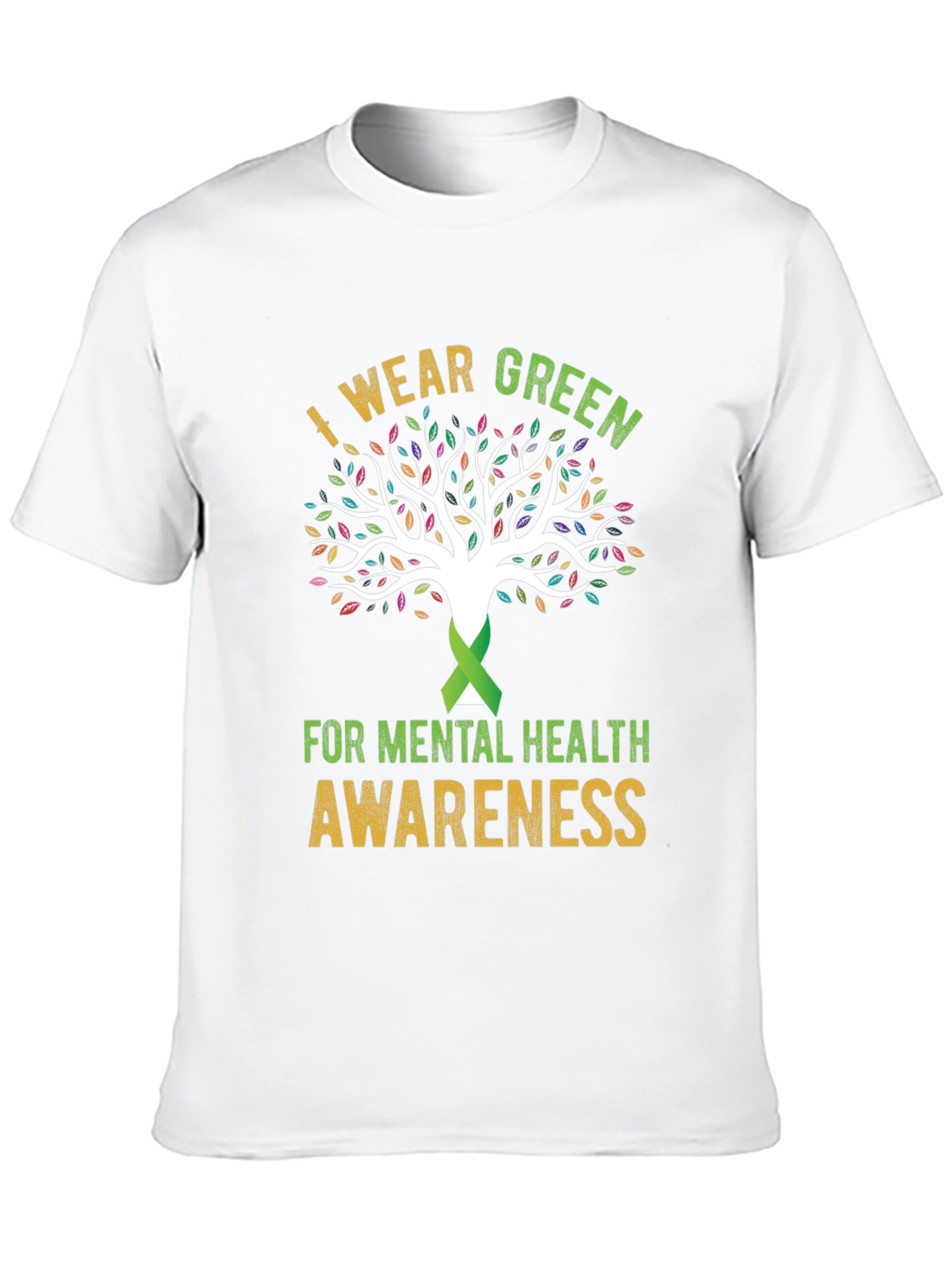 Mental Health Awareness Tree T-Shirt