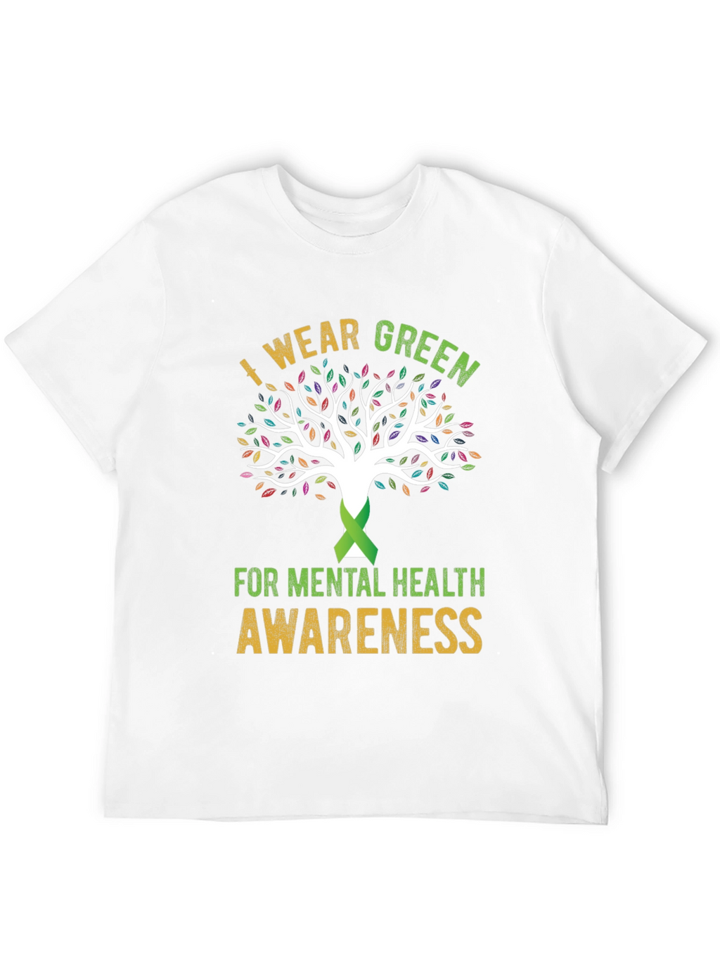 Mental Health Awareness Tree T-Shirt