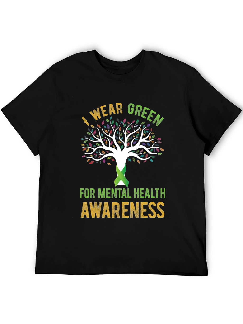 Mental Health Awareness Tree T-Shirt