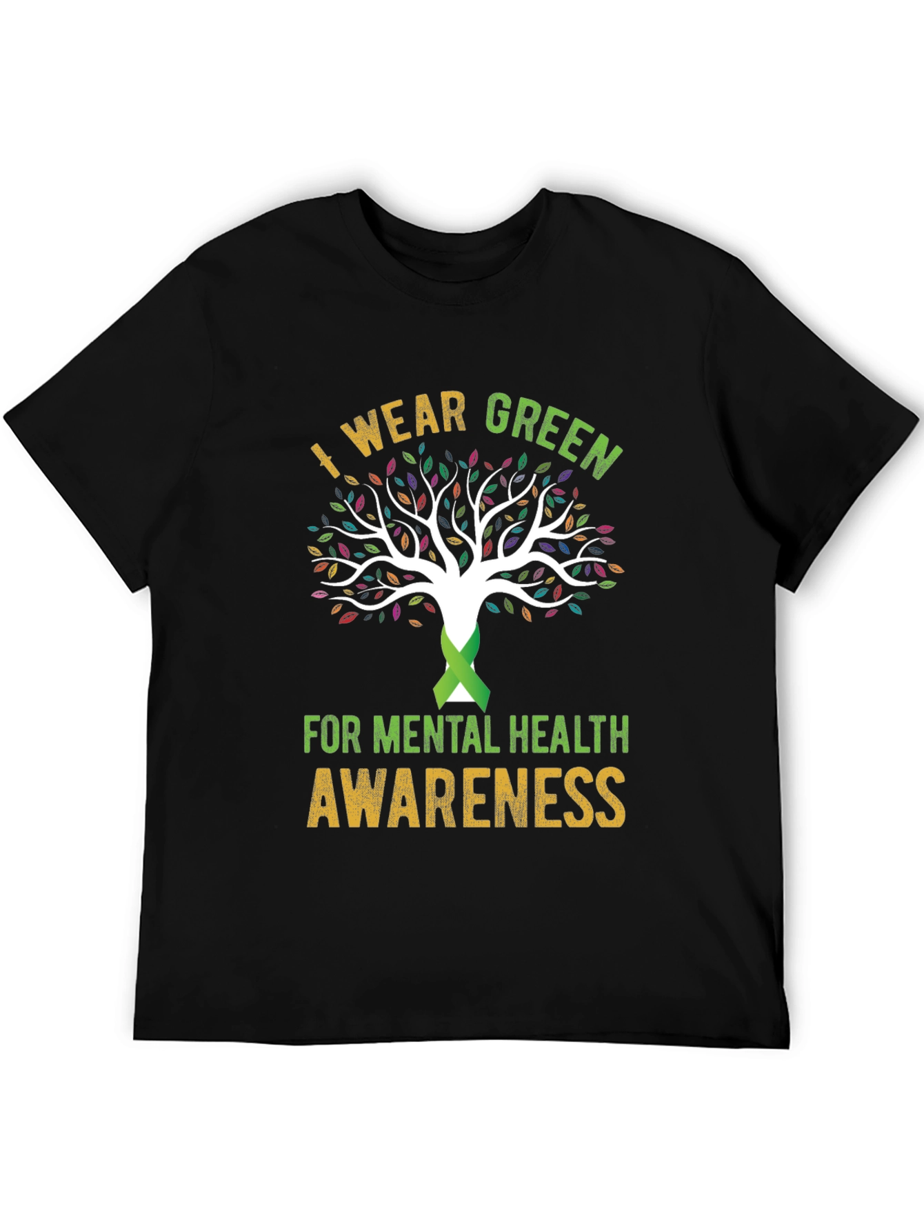 Mental Health Awareness Tree T-Shirt