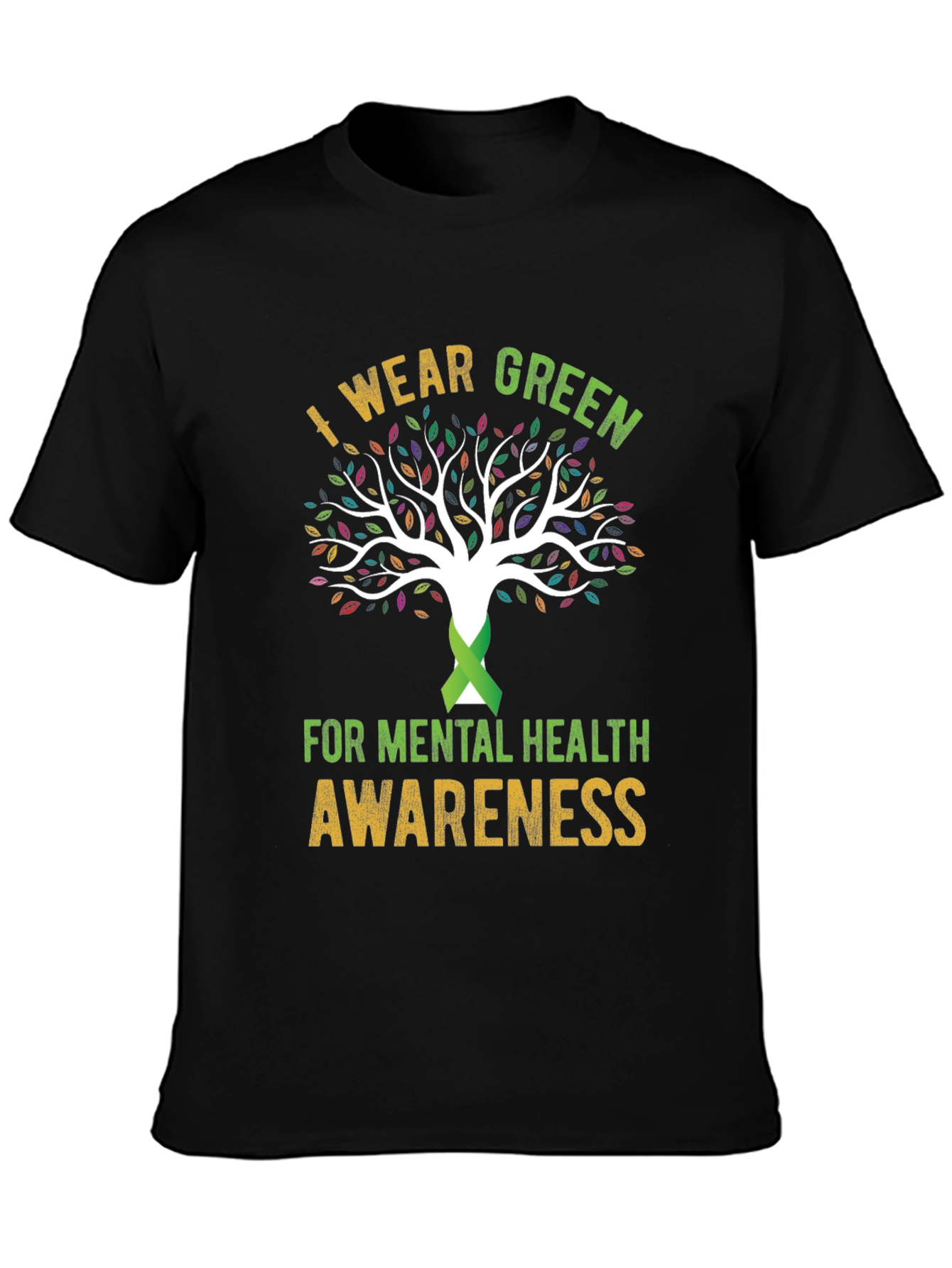 Mental Health Awareness Tree T-Shirt