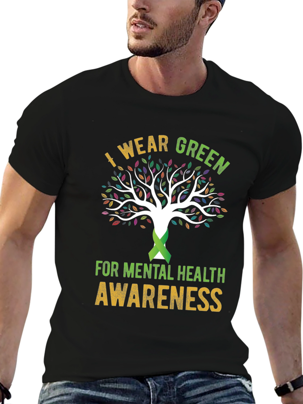 Mental Health Awareness Tree T-Shirt