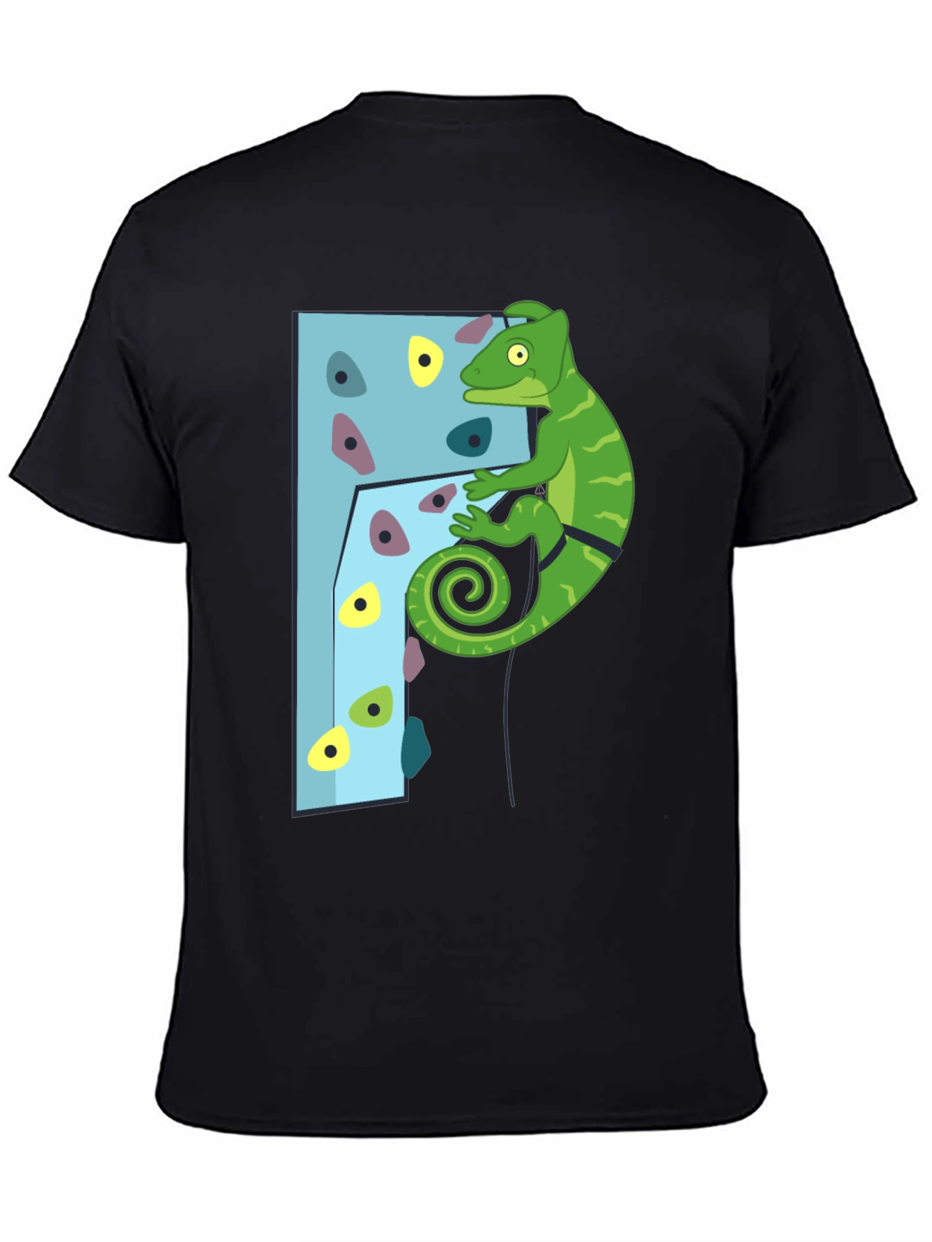 Climbing Chameleon T-Shirt - Fun Adventure Tee