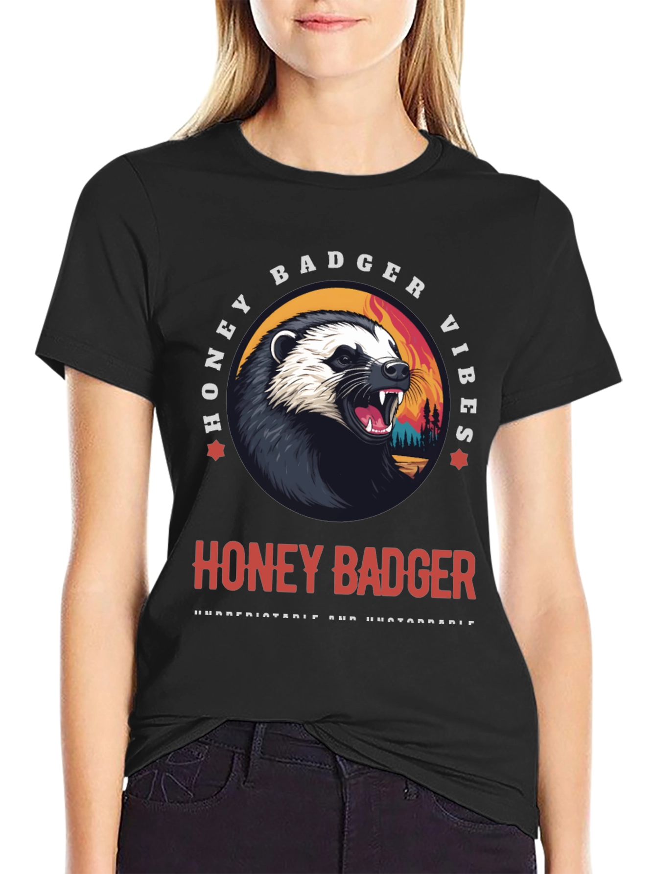 Honey Badger Vibes T-Shirt
