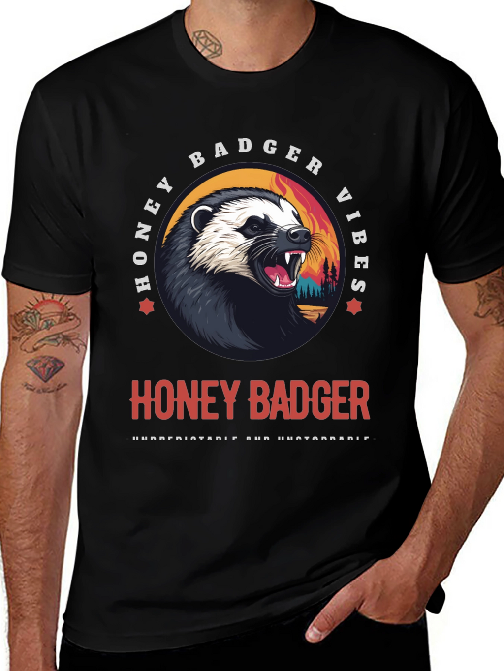 Honey Badger Vibes T-Shirt