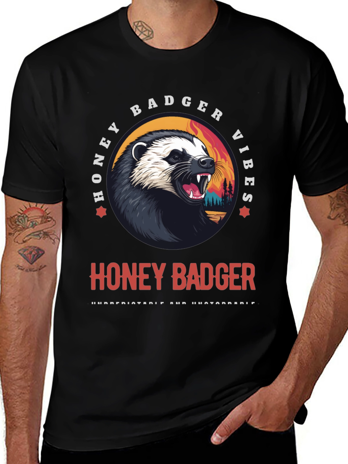 Honey Badger Vibes T-Shirt