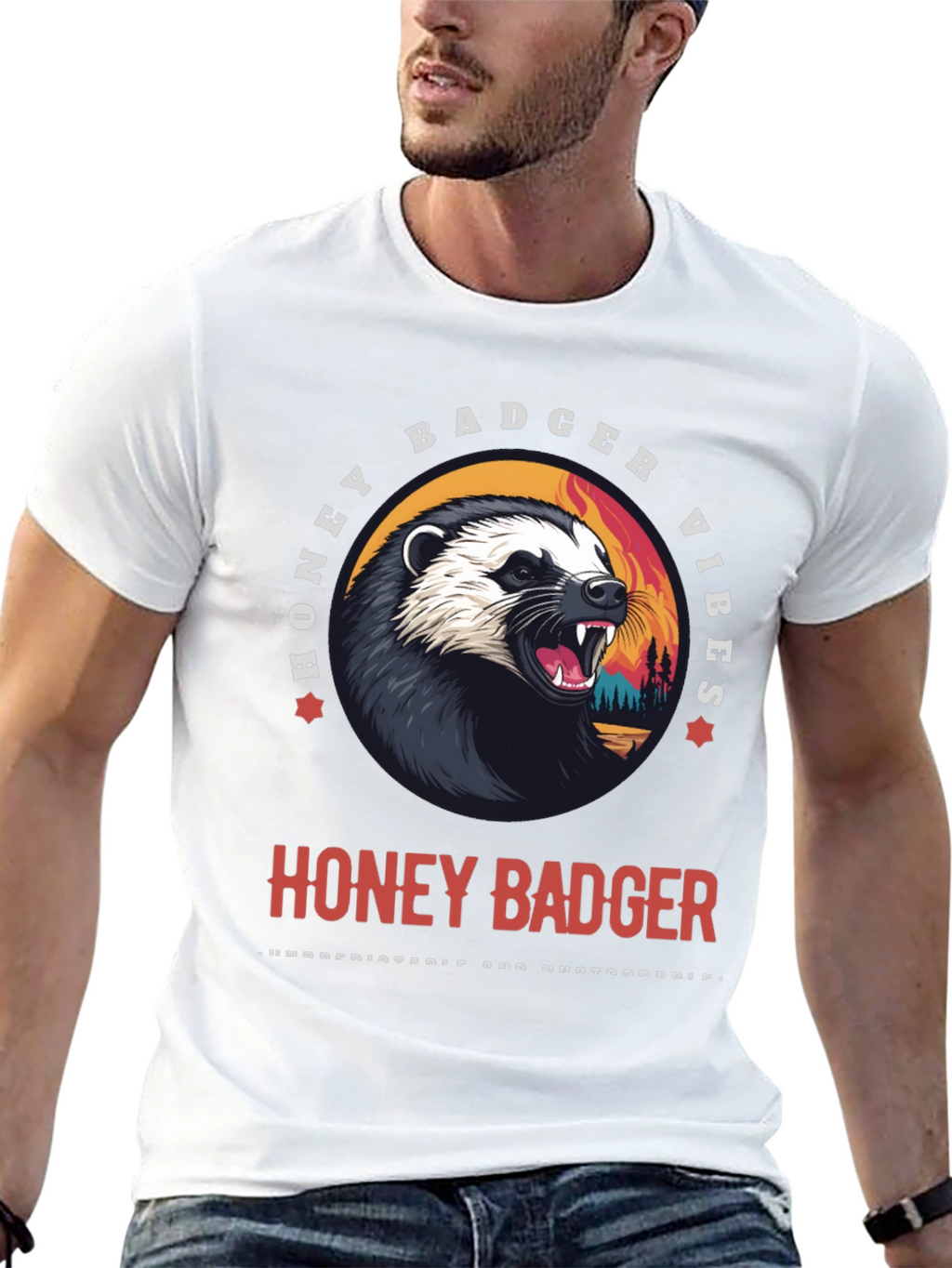 Honey Badger Vibes T-Shirt