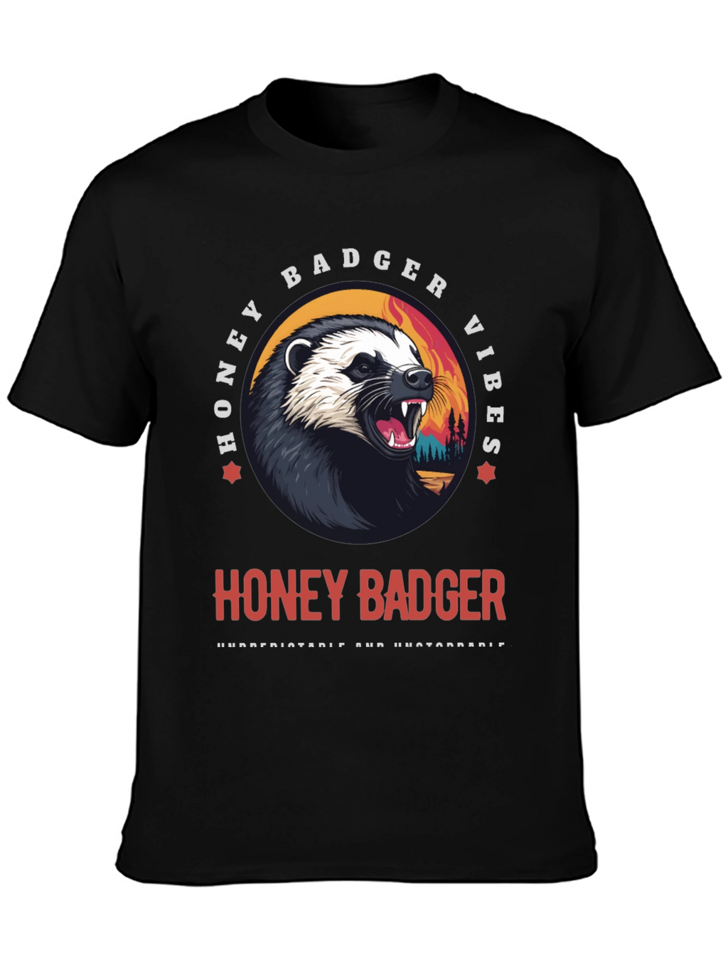 Honey Badger Vibes T-Shirt