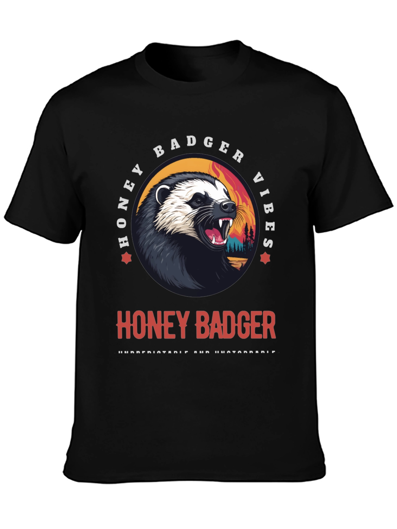 Honey Badger Vibes T-Shirt