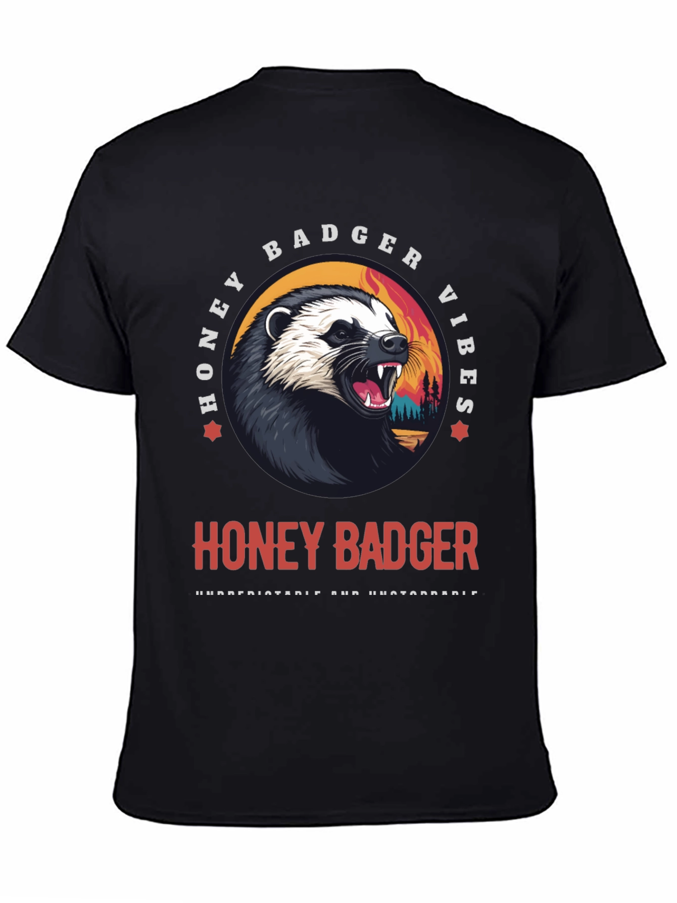 Honey Badger Vibes T-Shirt