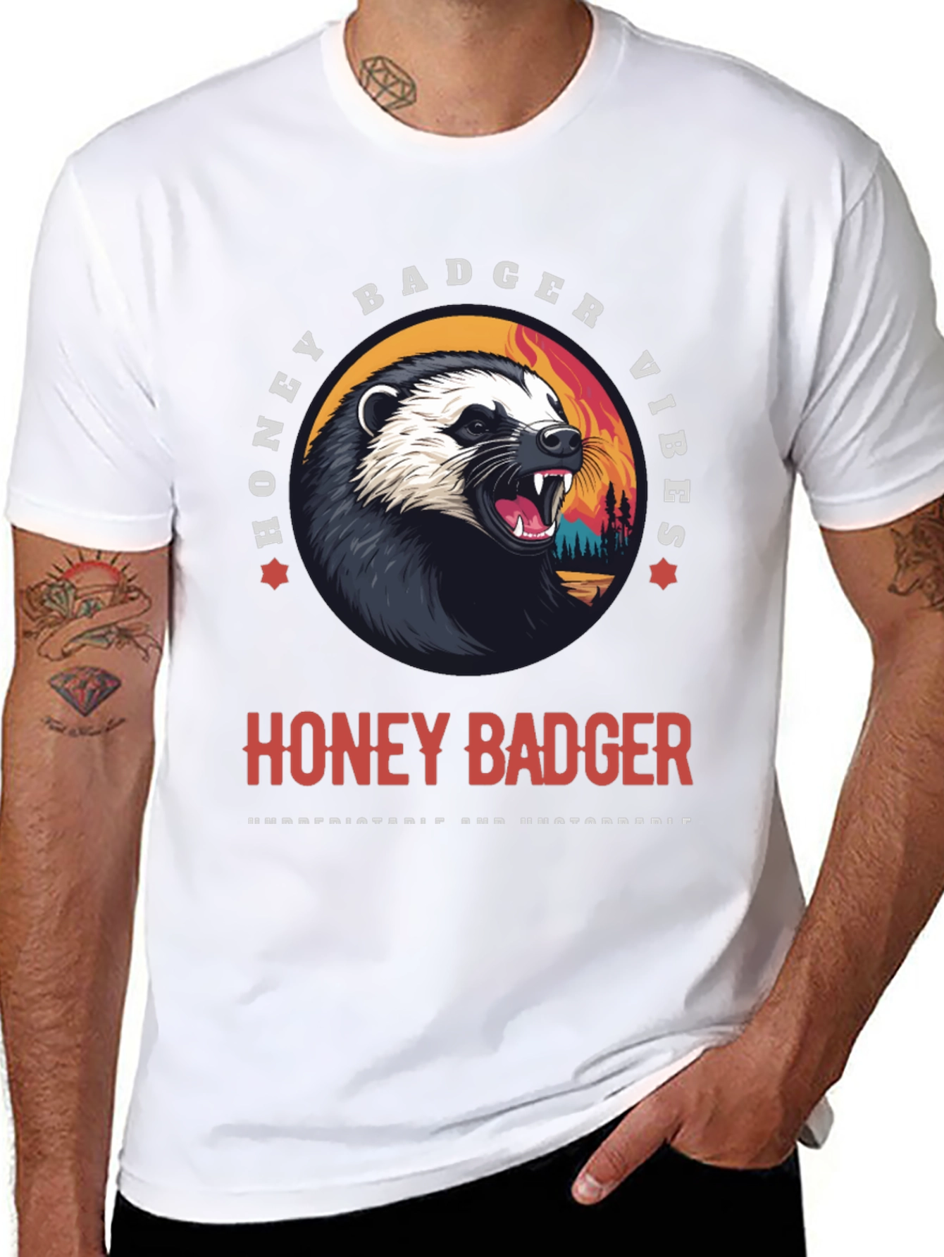 Honey Badger Vibes T-Shirt