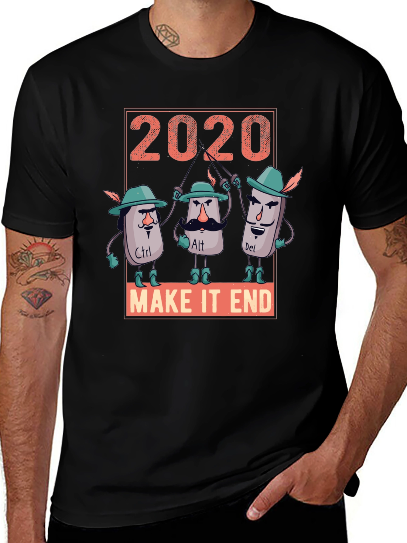 2020 Ctrl Alt Del Make It End T-Shirt
