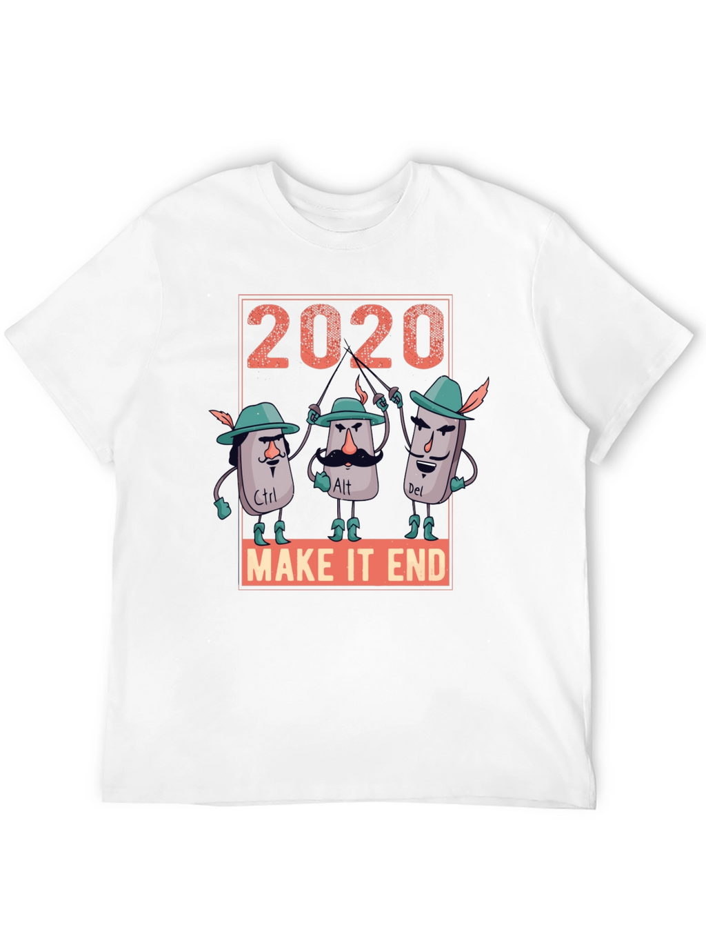 2020 Ctrl Alt Del Make It End T-Shirt