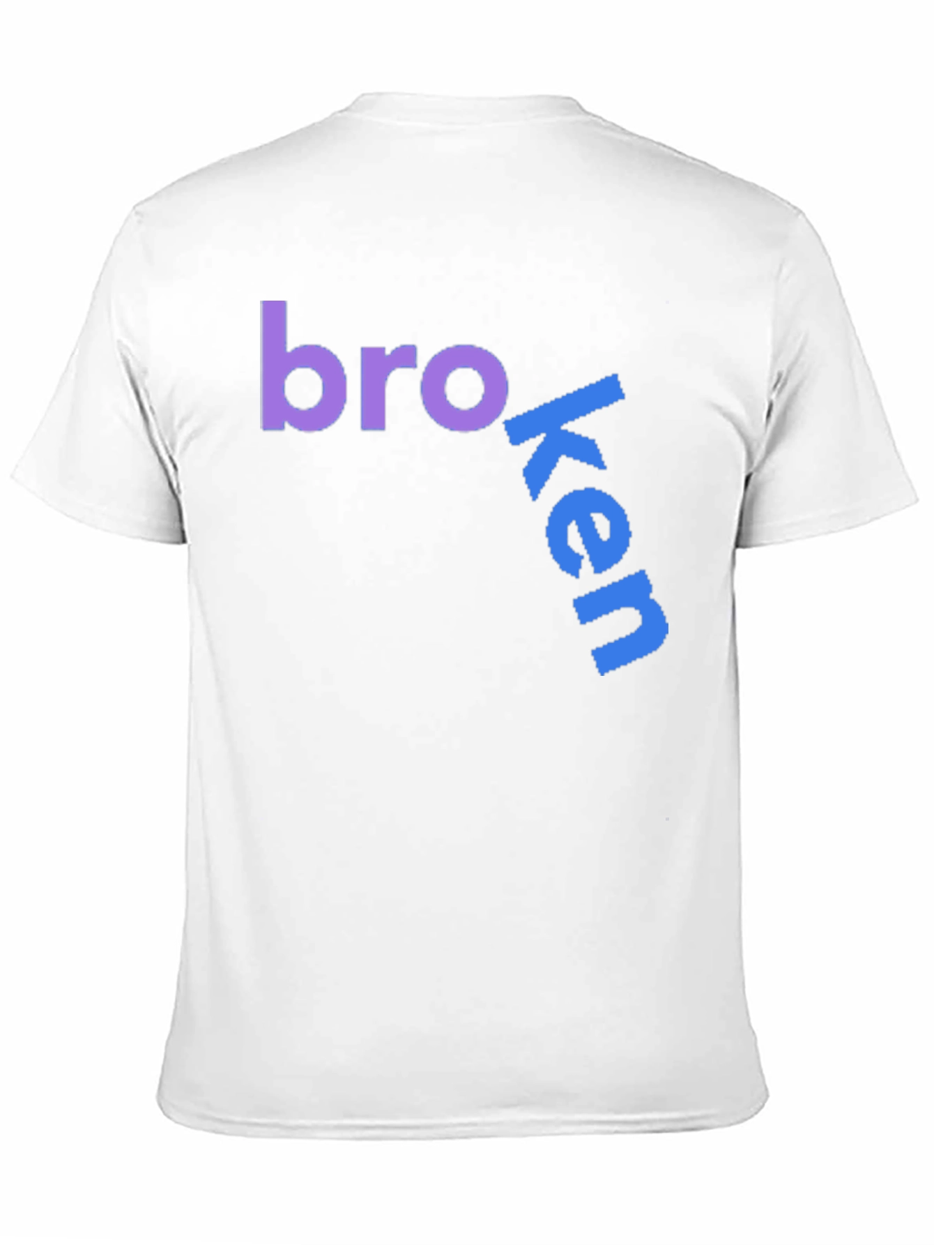 Broken Bro Graphic Tee - Comfy Cotton Blend