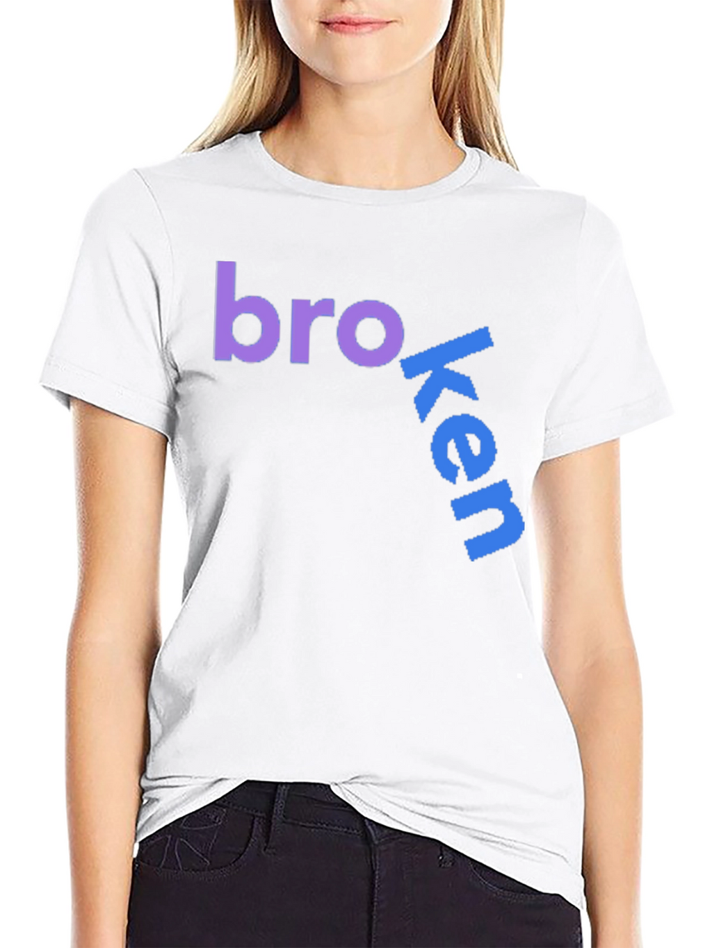 Broken Bro Graphic Tee - Comfy Cotton Blend