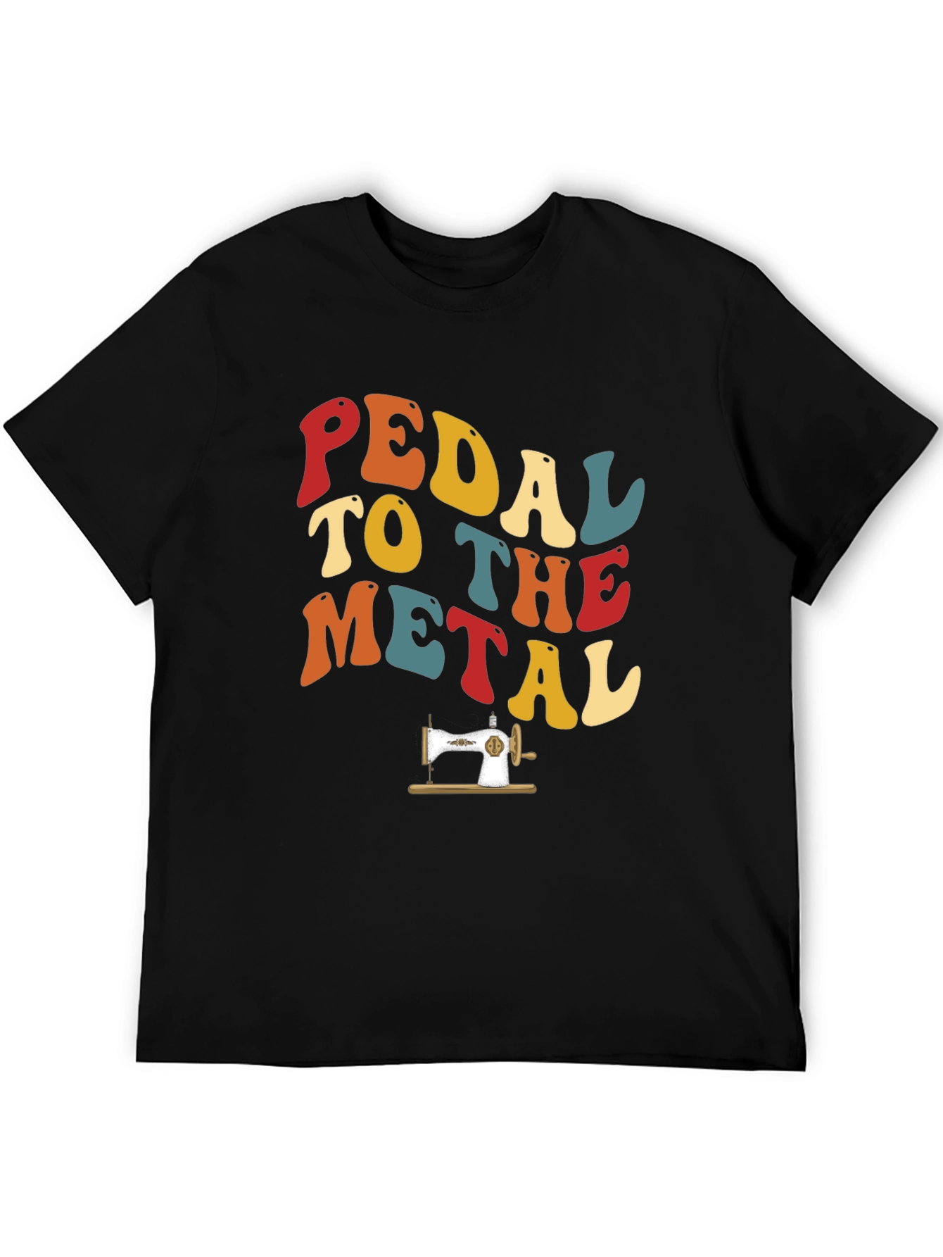 Pedal to the Metal Retro Sewing T-Shirt