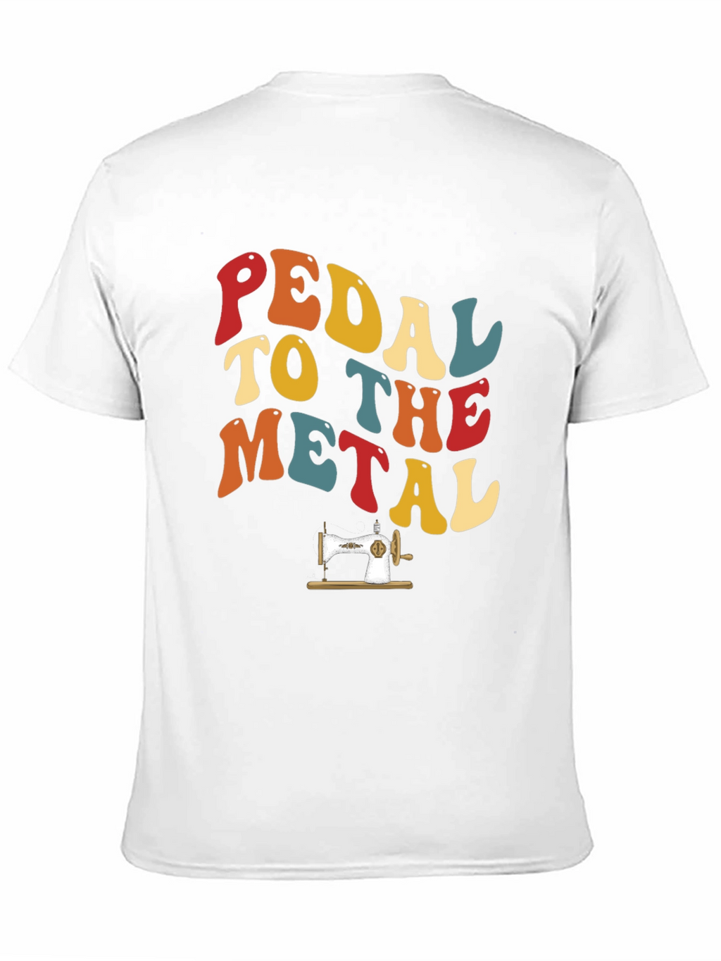 Pedal to the Metal Retro Sewing T-Shirt