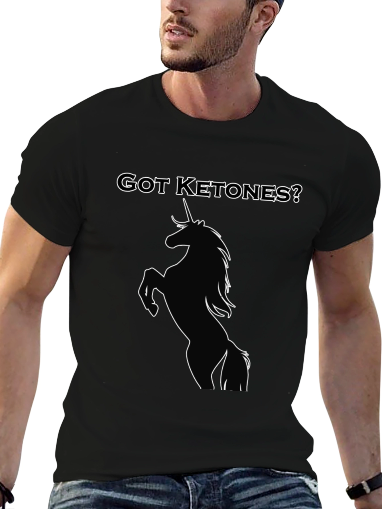 Got Ketones? Unicorn T-Shirt - Black