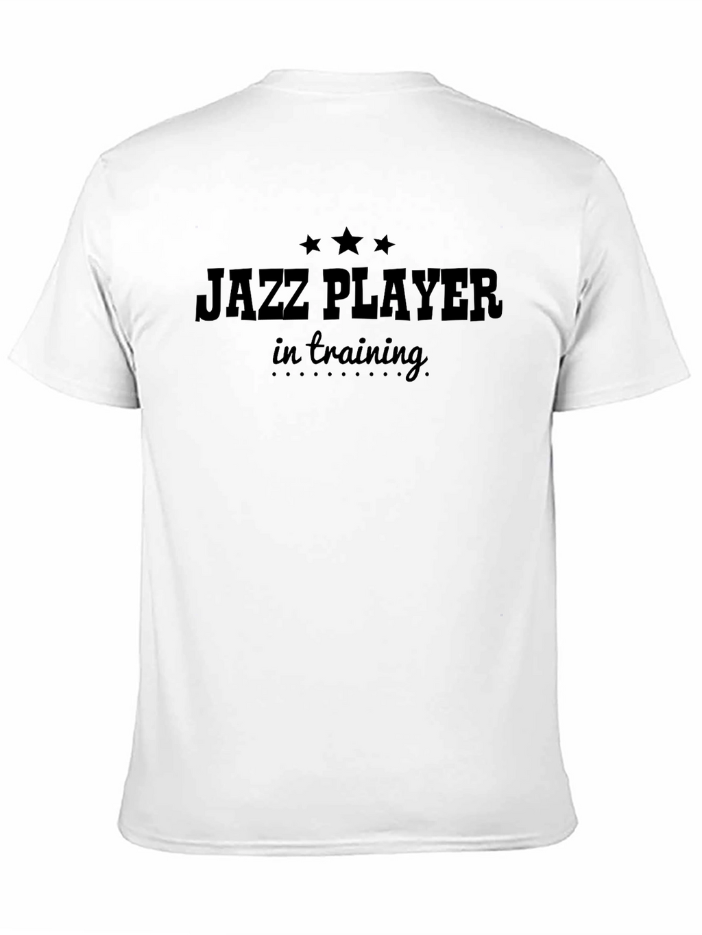 Jazz Player in Training Black Graphic Tee