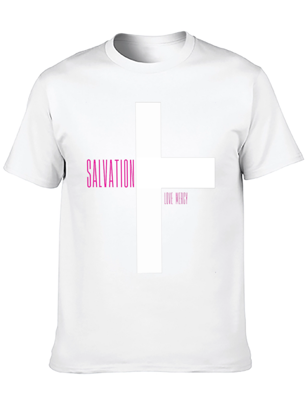 Salvation Love Mercy Graphic Tee - Black