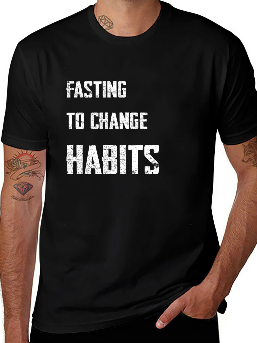 Fasting To Change Habits Graphic T-Shirt