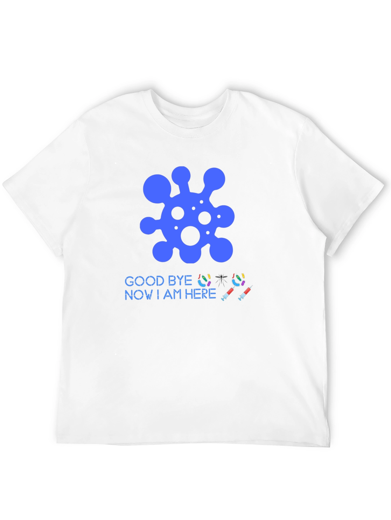 Vaccine T-Shirt: Goodbye Virus Hello Protection
