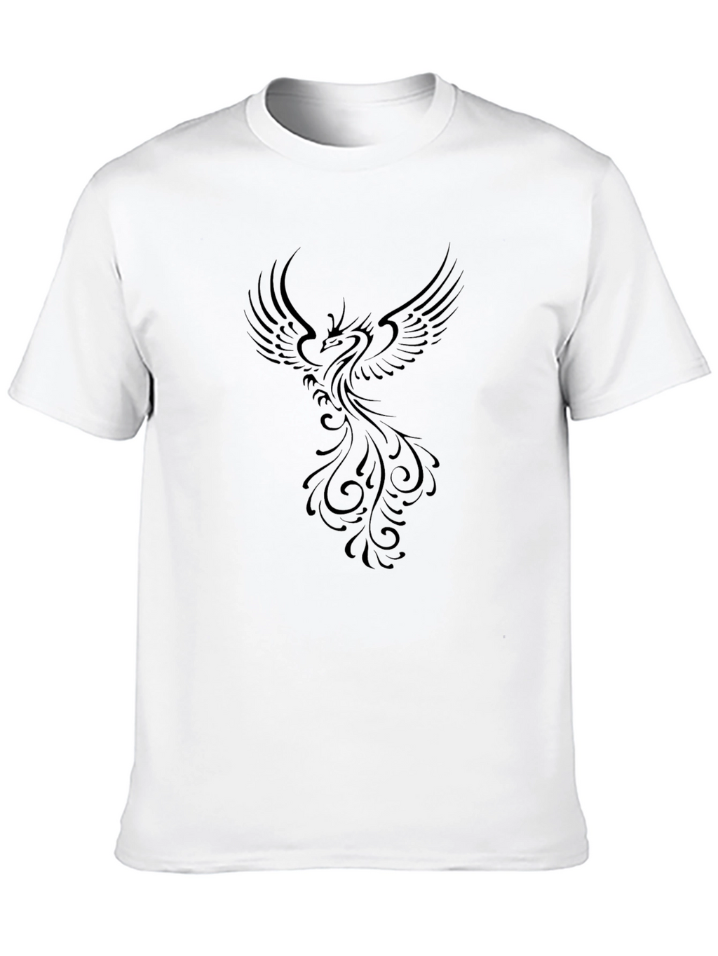 Phoenix Graphic Black T-Shirt