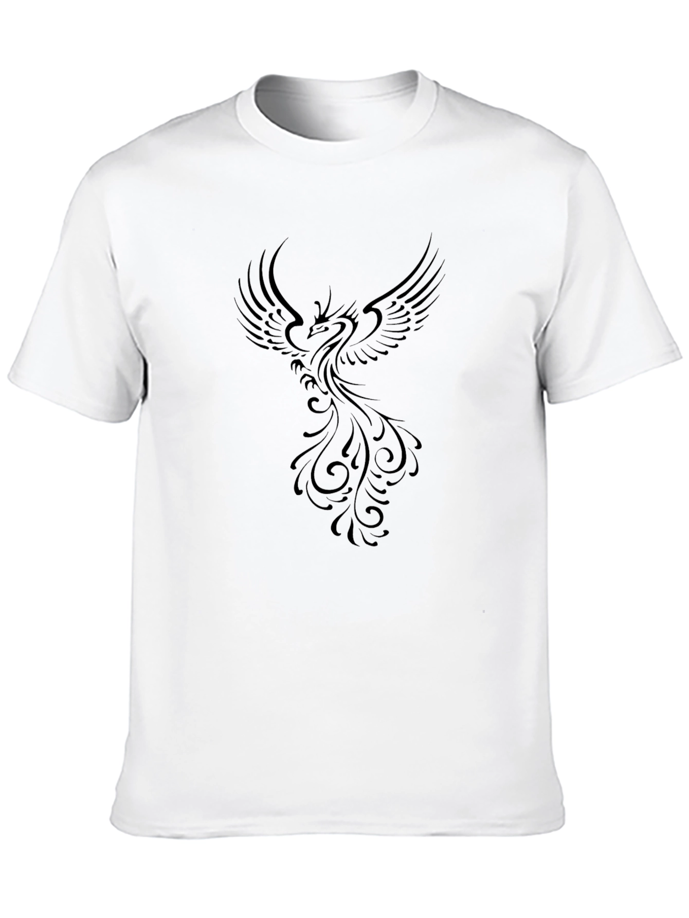 Phoenix Graphic Black T-Shirt