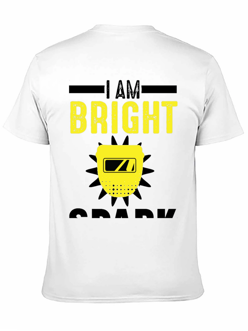 Bright Spark Welder T-Shirt - Black