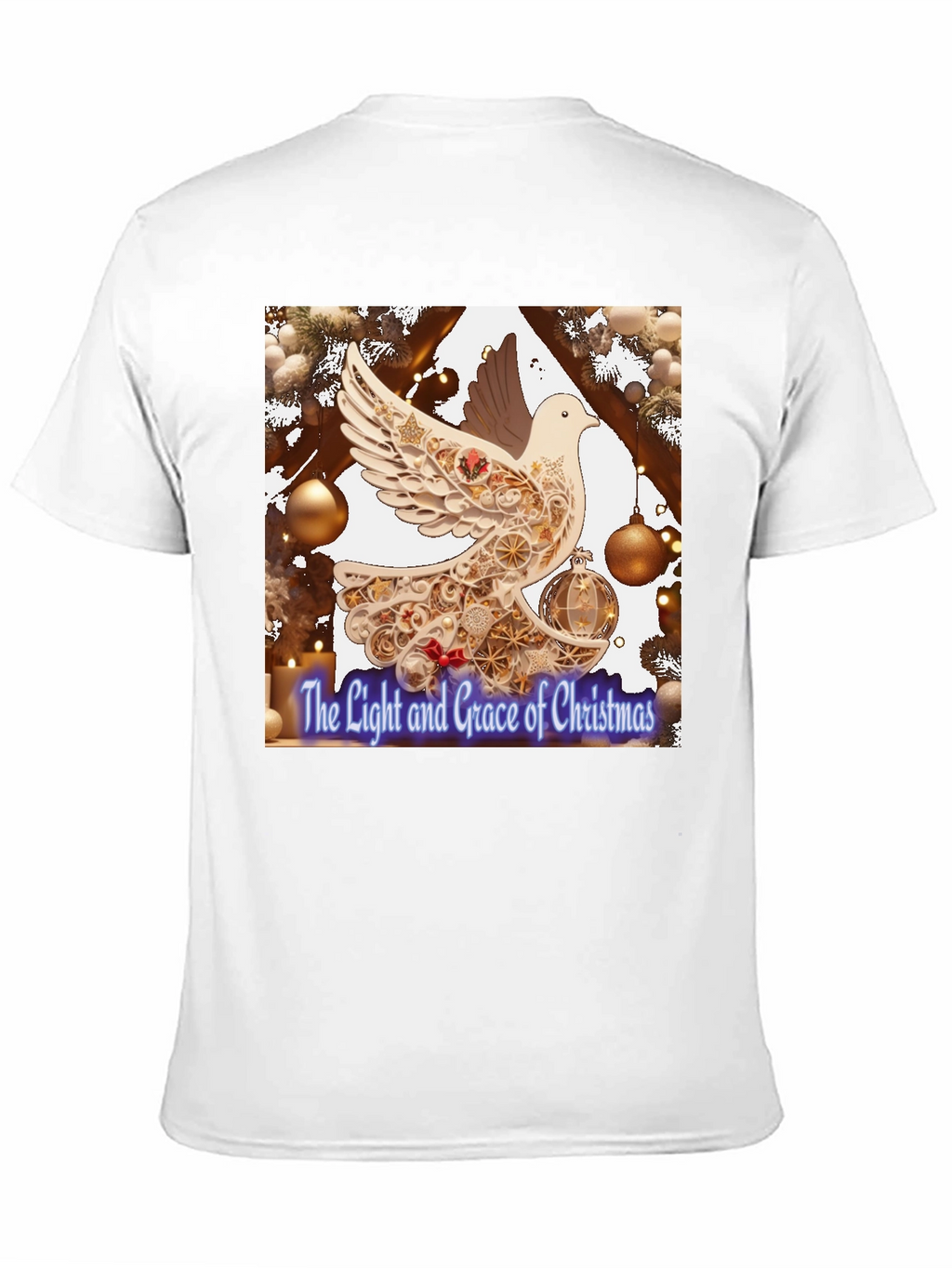 Grace of Christmas Dove Graphic Tee
