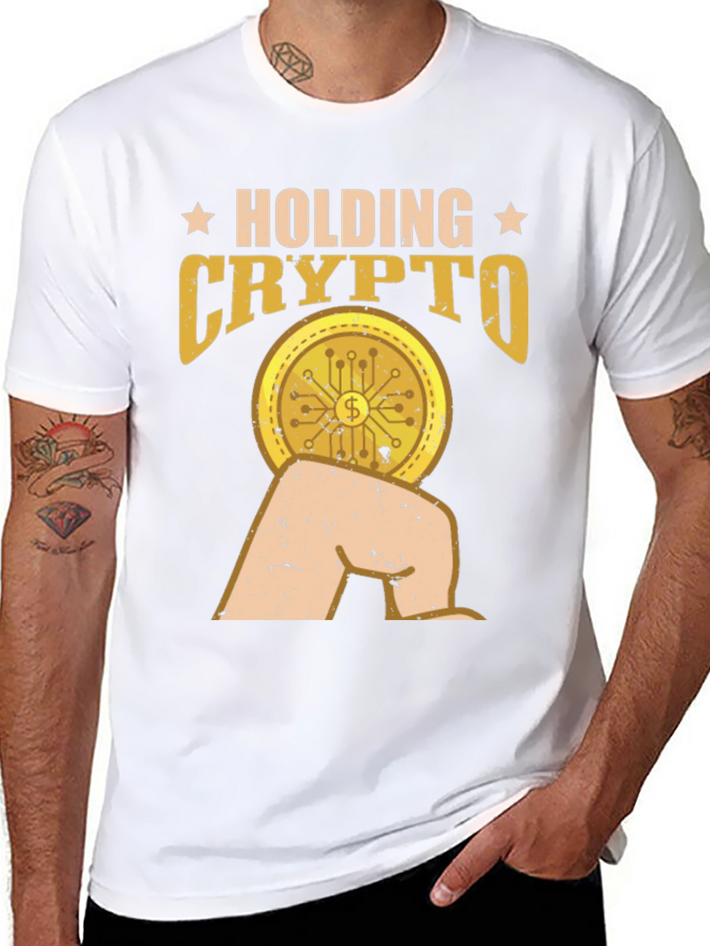 Holding Crypto T-Shirt