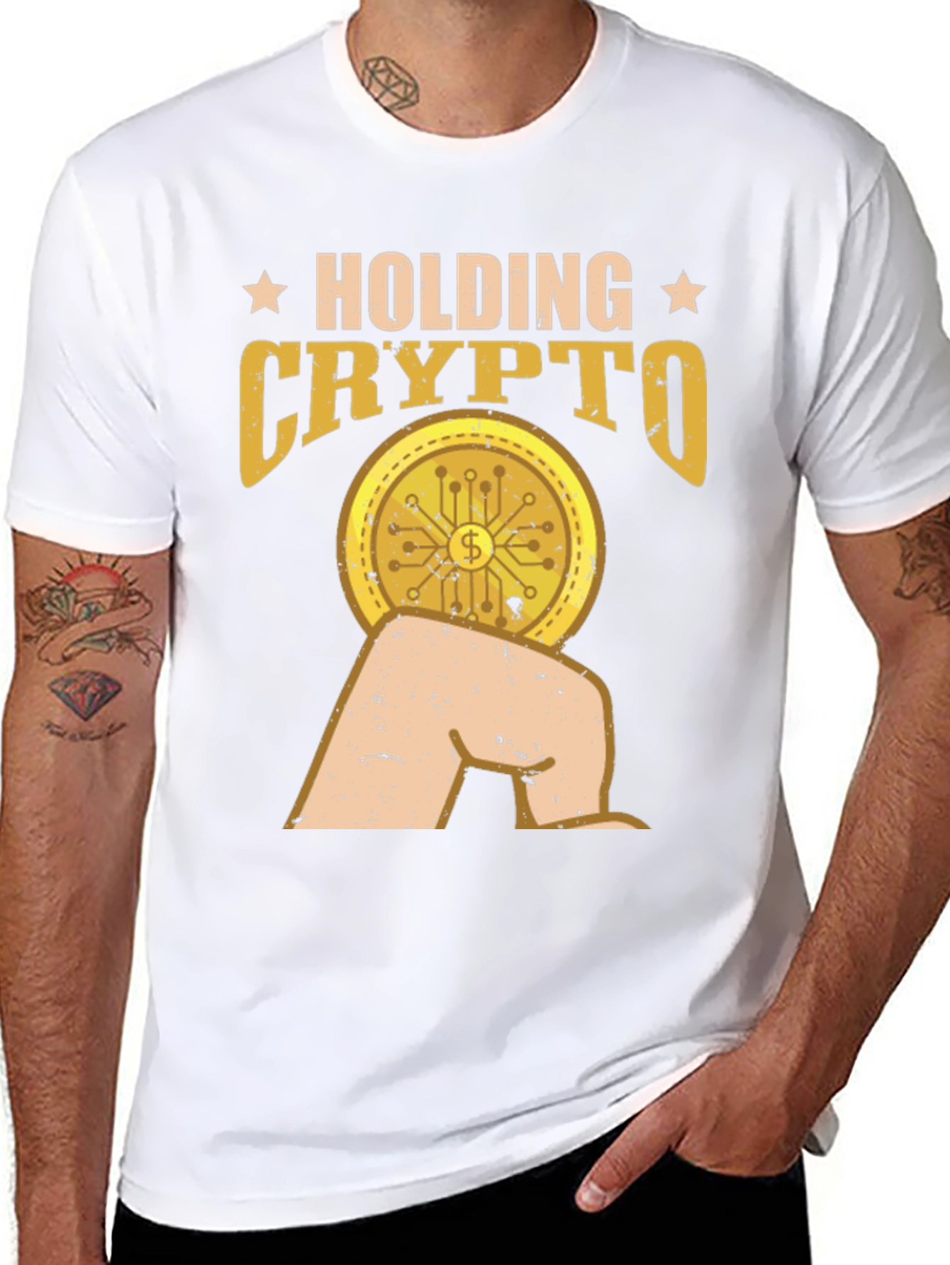 Holding Crypto T-Shirt