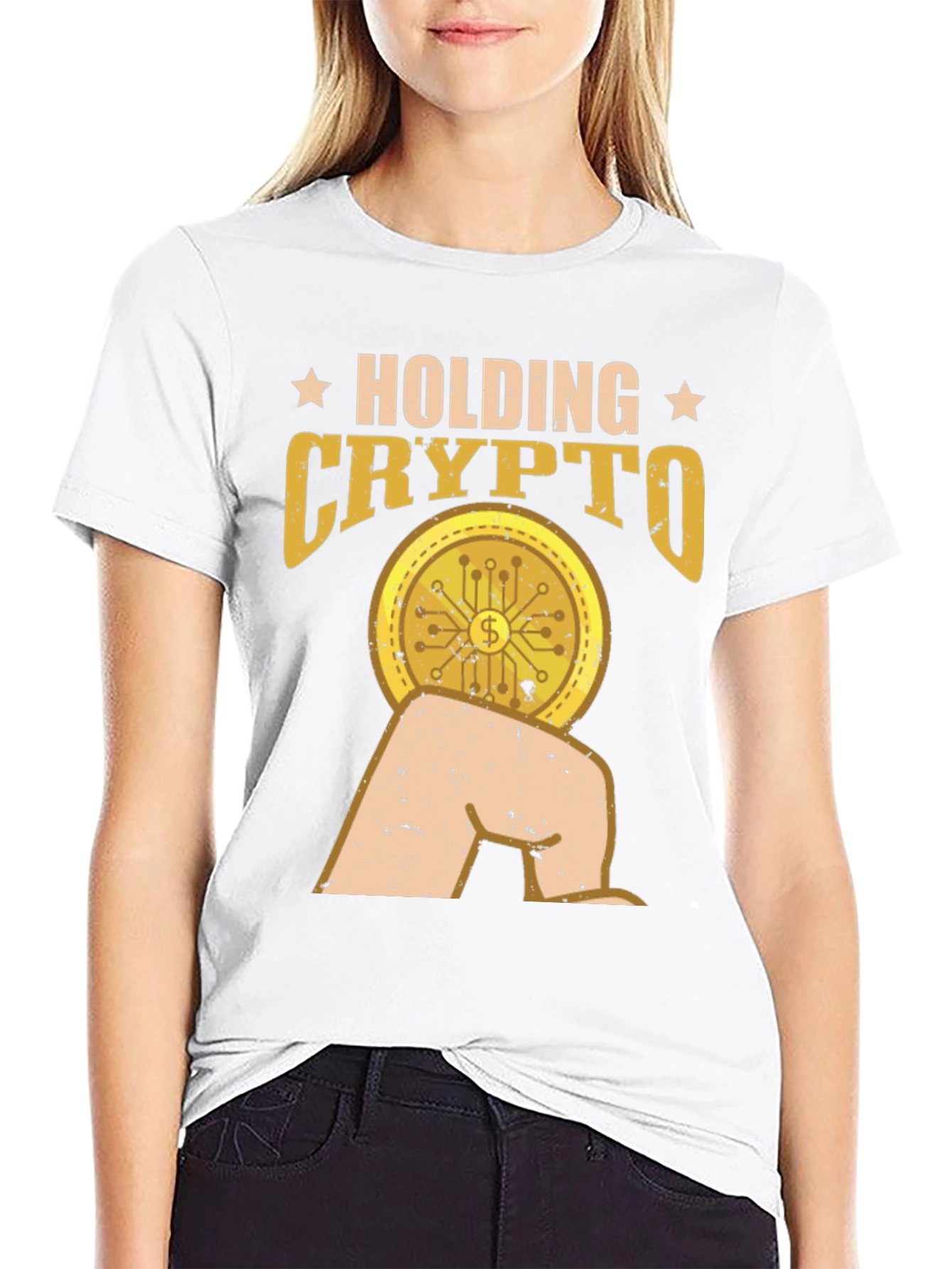 Holding Crypto T-Shirt