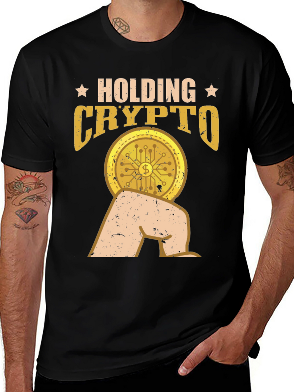 Holding Crypto T-Shirt