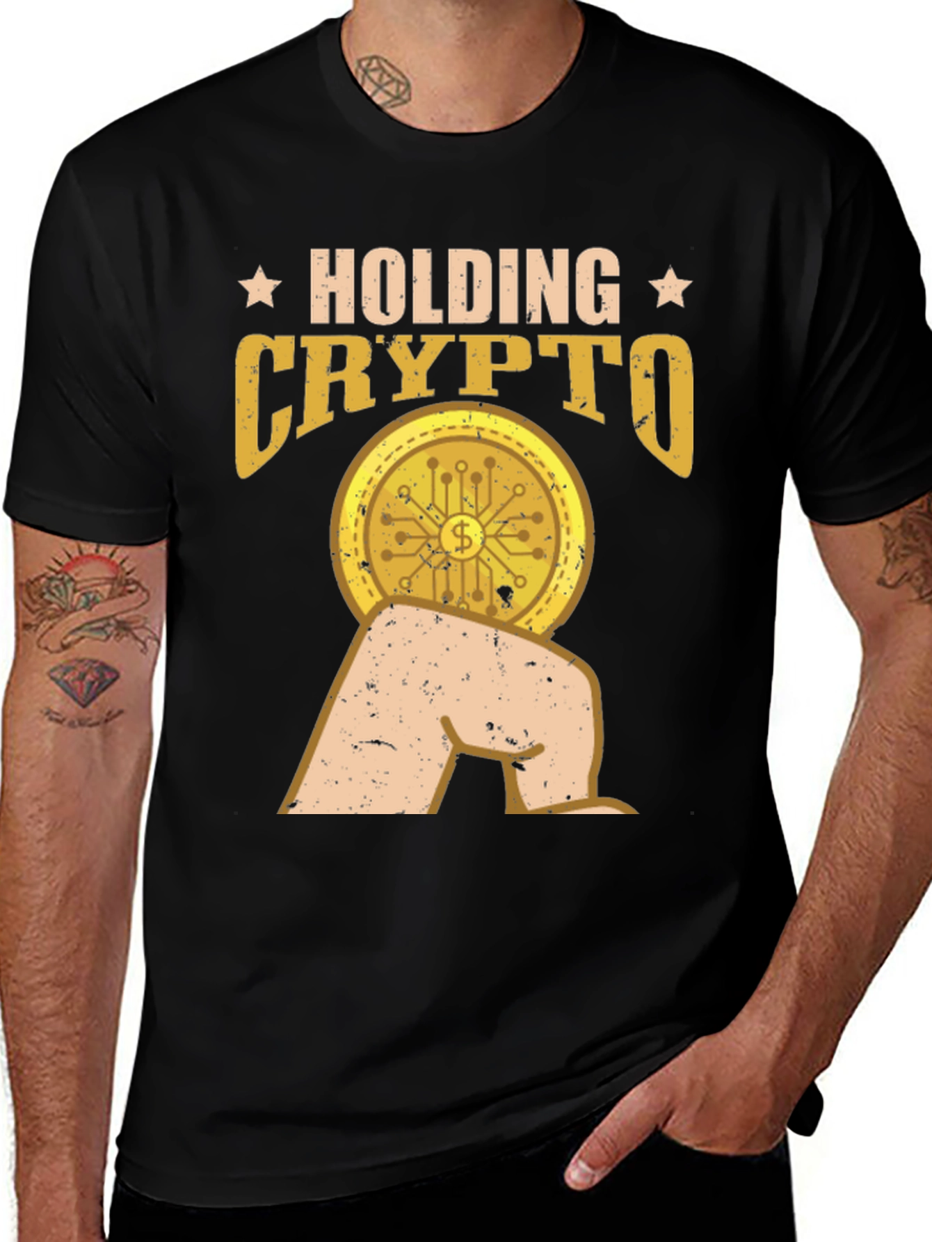 Holding Crypto T-Shirt