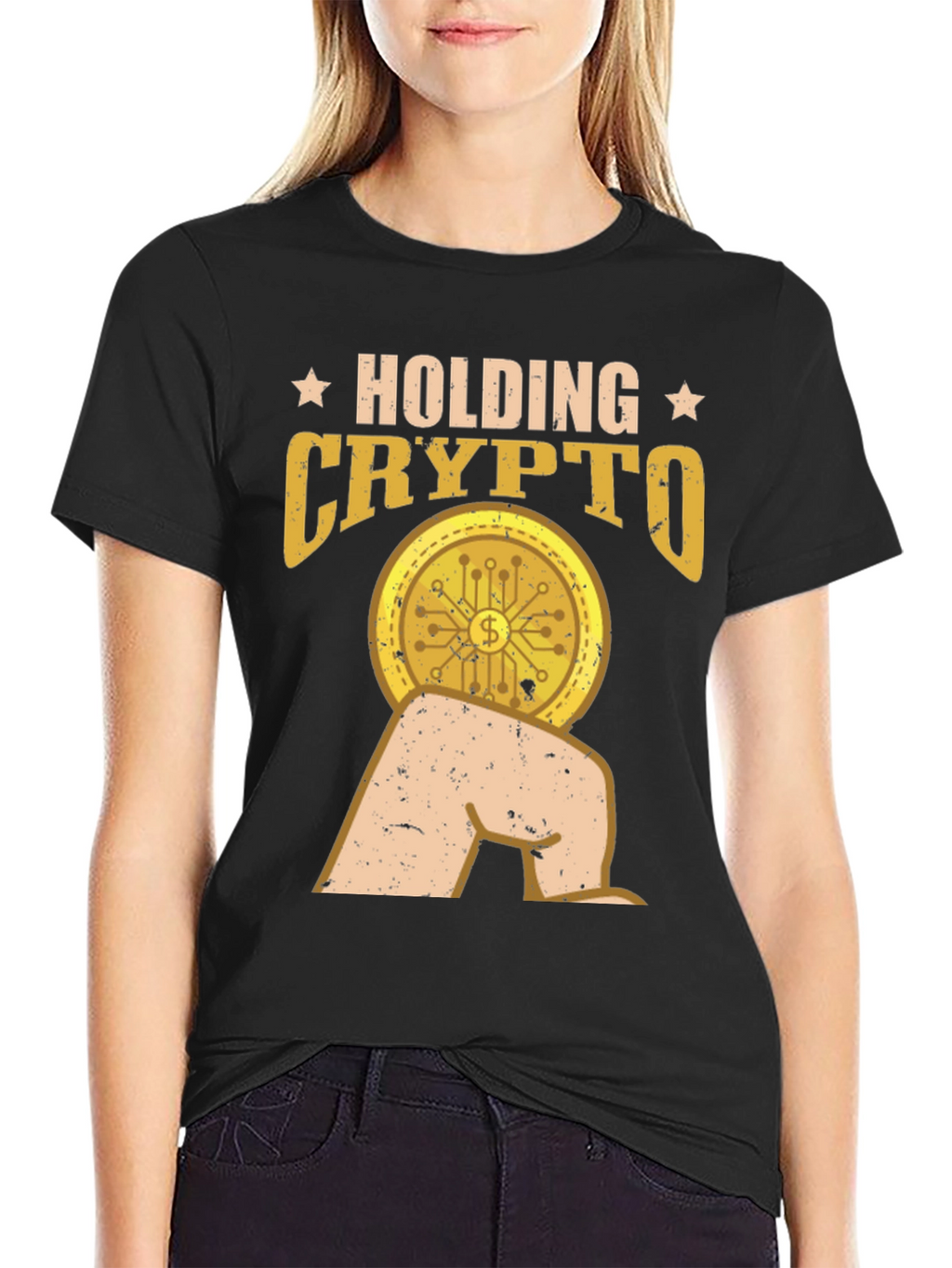 Holding Crypto T-Shirt