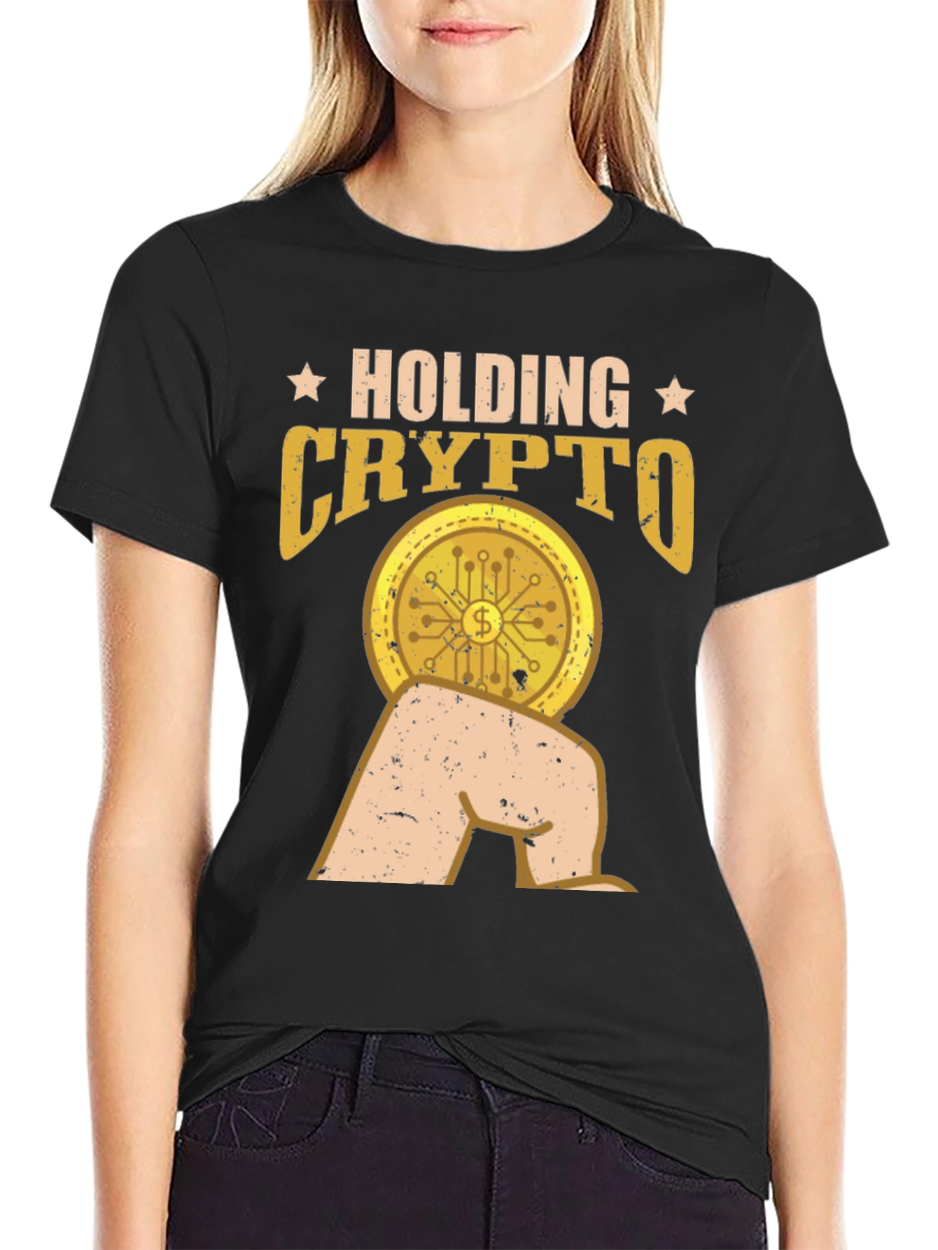 Holding Crypto T-Shirt