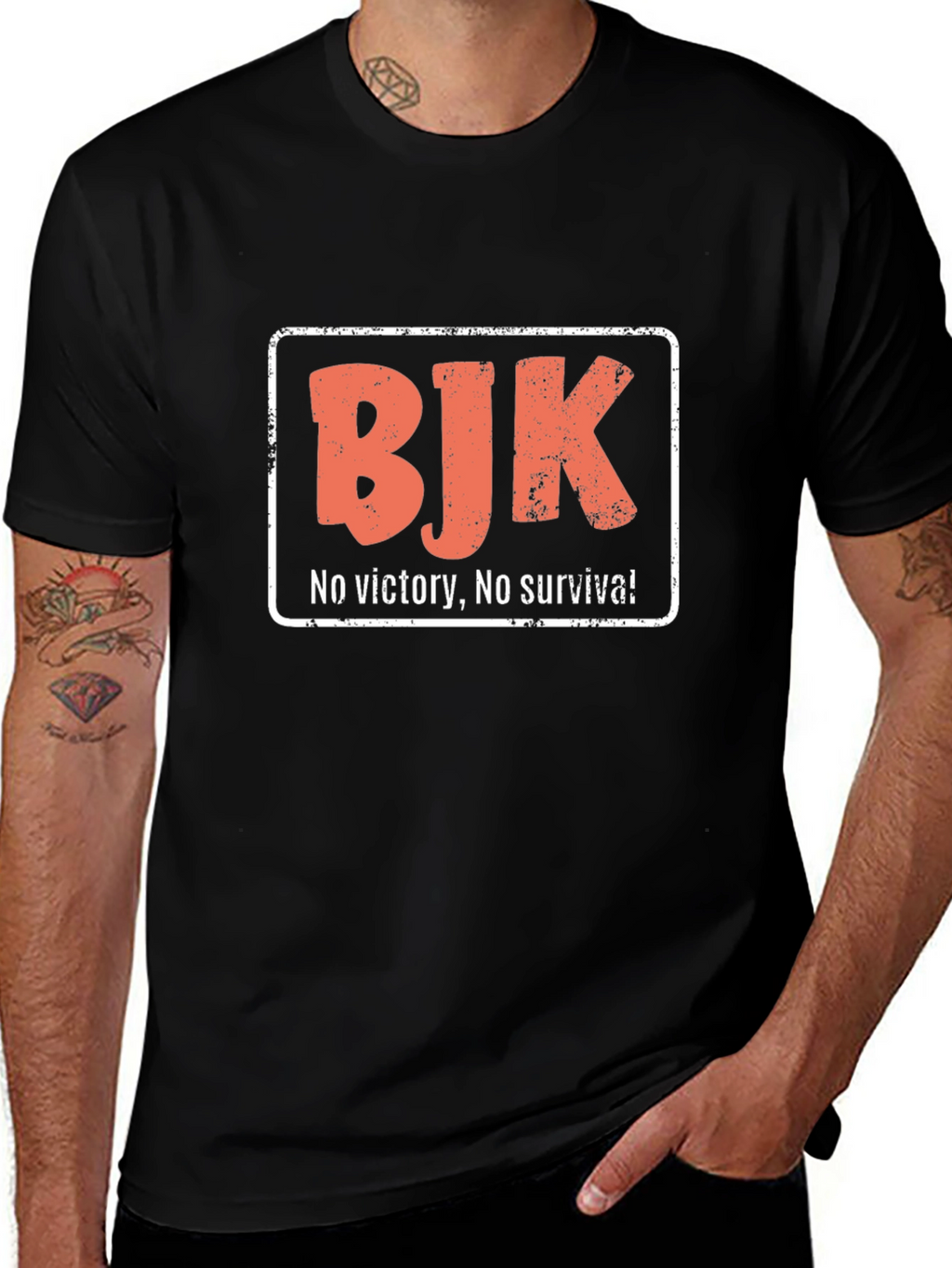 BJK Graphic T-Shirt - No Victory No Survival!