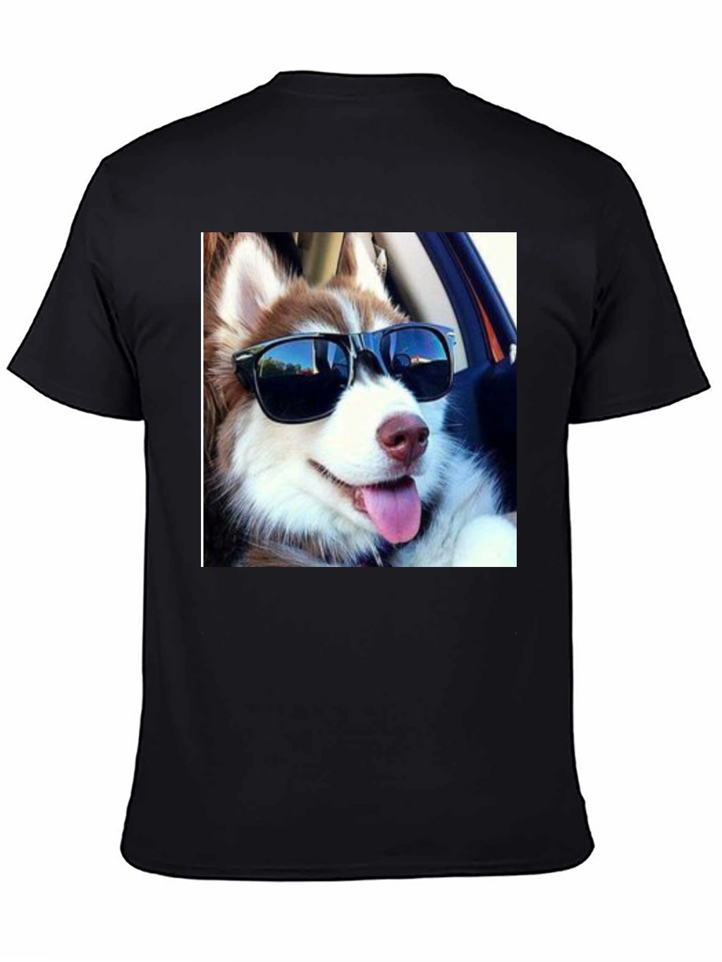 Cool Dog Tee: Husky in Shades T-Shirt