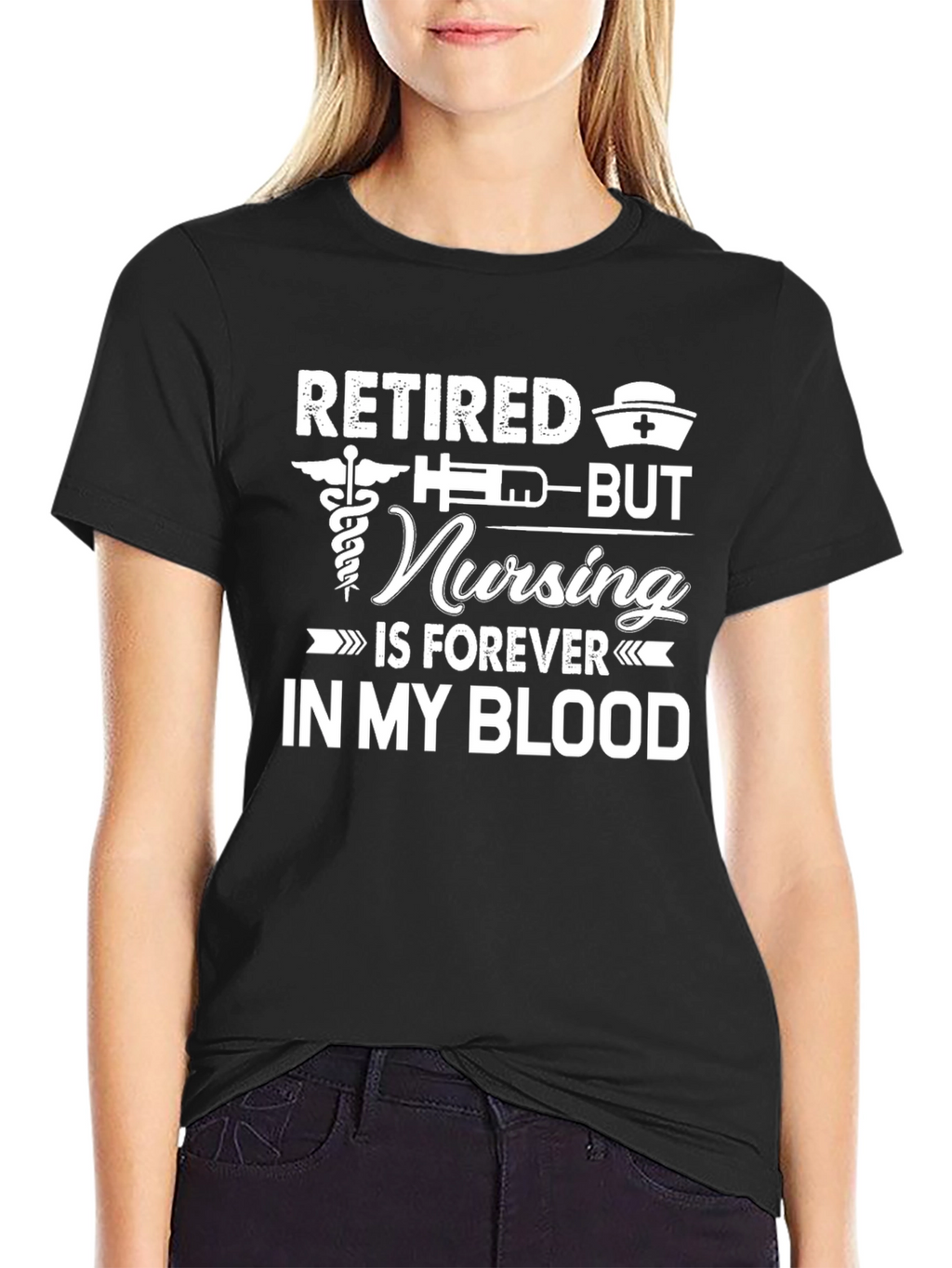 Retired Nursing Forever T-Shirt Nurse Apparel