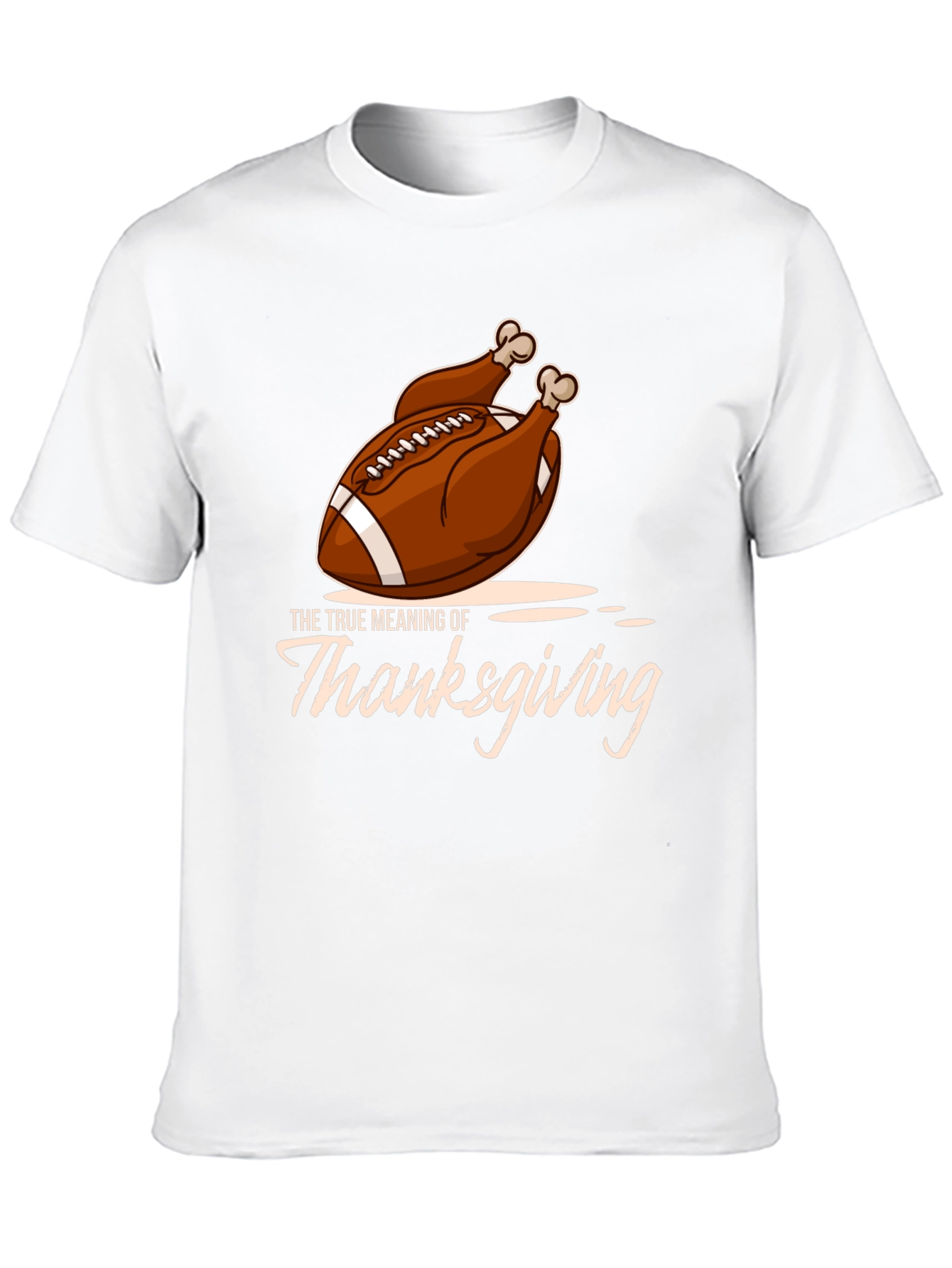 Thanksgiving Football Turkey T-Shirt