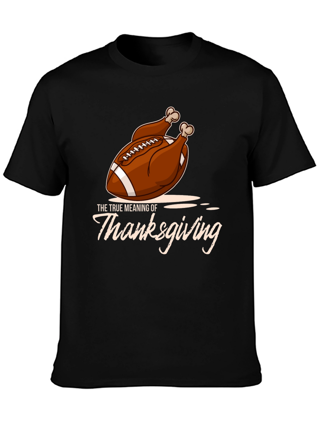 Thanksgiving Football Turkey T-Shirt