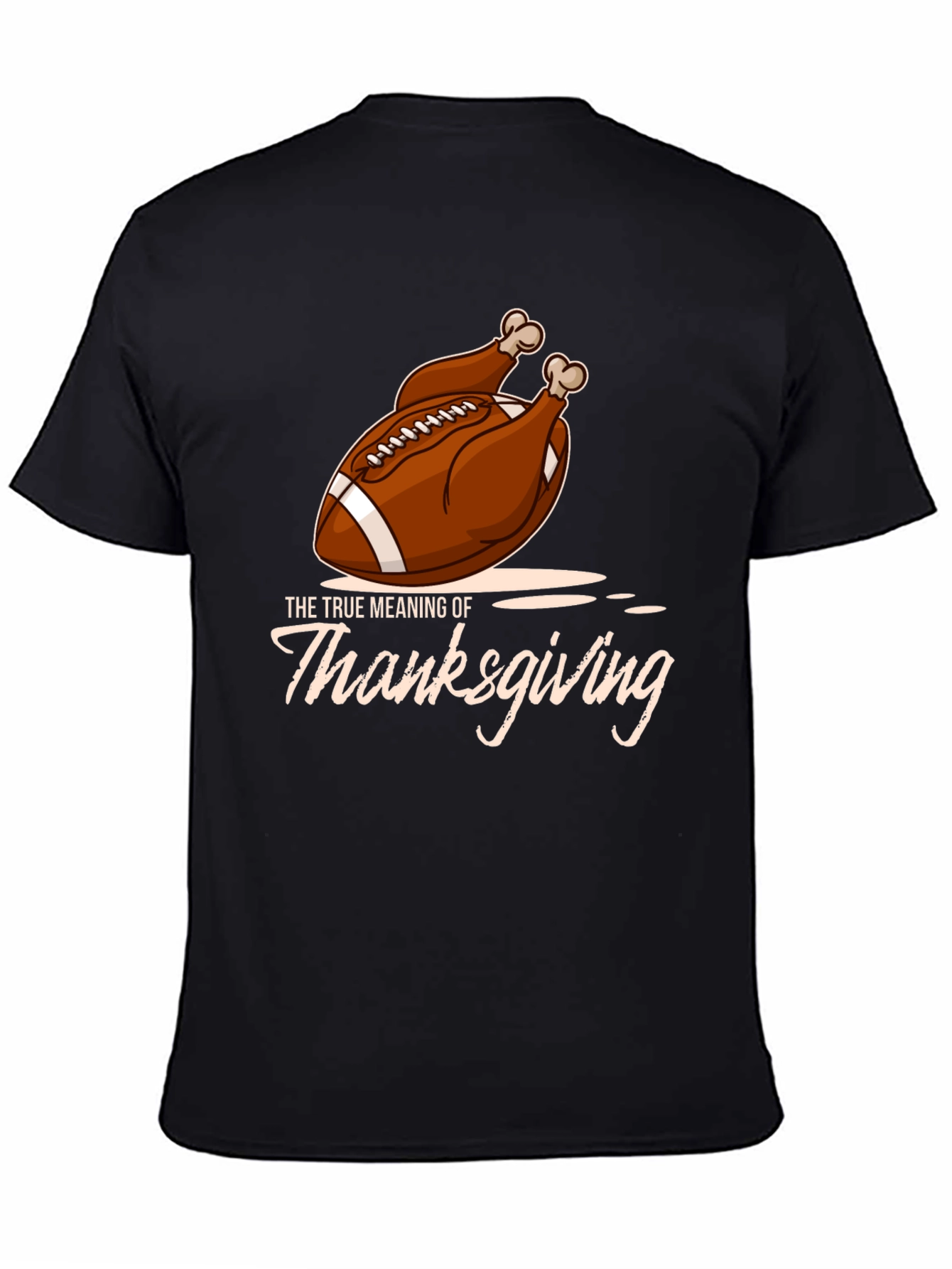 Thanksgiving Football Turkey T-Shirt